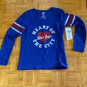 '47 Blue Jays Kids Long Sleeve Tee